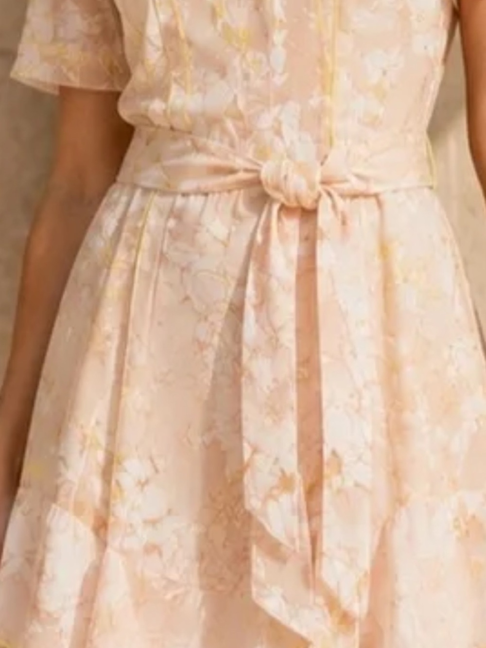 NWT REISS Carlotta Tie Waist Dress Sz 6